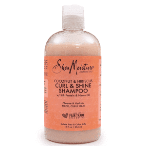 Shea Moisture Coconut & Hibiscus Curl & Shine Shampoo