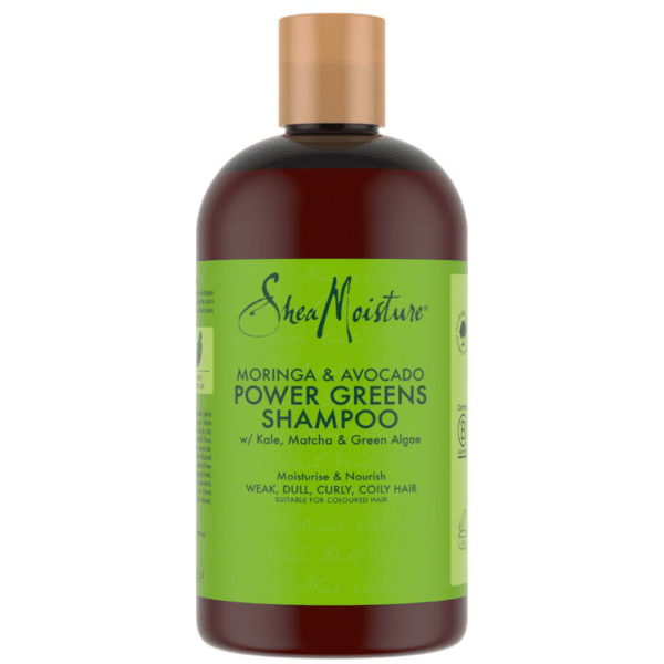 Power greens 800x800 Shea Moisture Moringa Avocado Power Greens Shampoo, sampon 384 ml