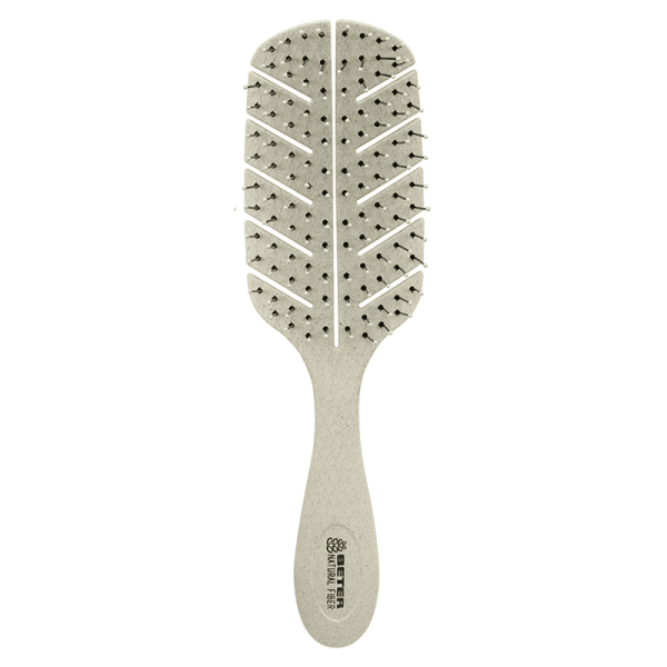 Perie pentru descurcare din fibre naturale – bej