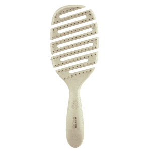 Perie flexibila pentru coafat din fibre naturale – bej