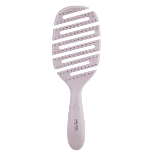 Perie flexibila pentru coafat din fibre naturale – mov