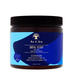 As I Am Dry & Itchy Scalp Care Cowash, korpásodás elleni hajmosó balzsam 454 g