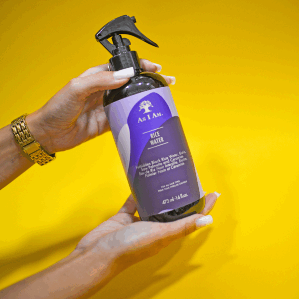 As I Am Rice Water Spray, spray fekete rizsvízzel 473 ml