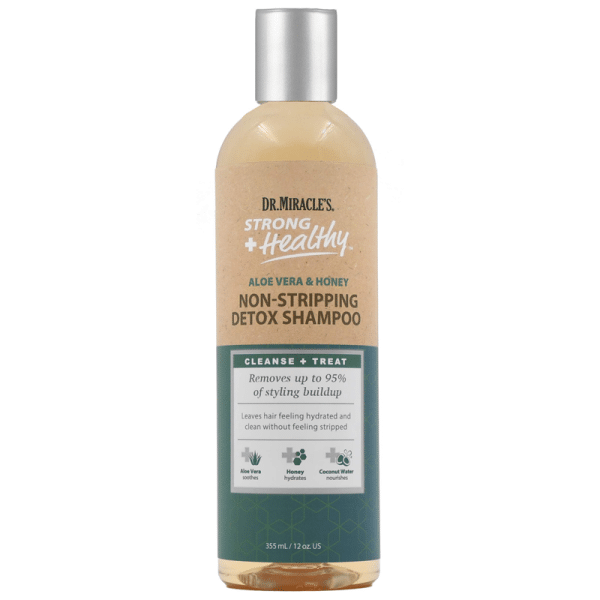 Dr Miracle's Strong + Healthy Non-Stripping Detox Shampoo 355 ml Dr Miracle's Strong + Healthy Non-Stripping Detox Shampoo