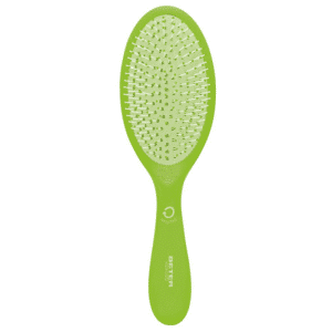 Perie pneumatica cu baza detasabila Recycled Collection - verde