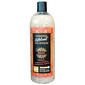 Gel de dus exfoliant Yari cu acid Kojic si vitamina C 1000 ml