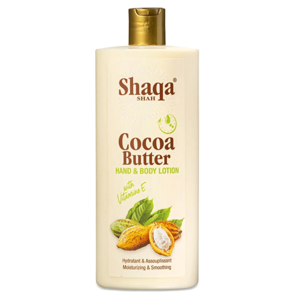 Lotiune pentru corp si maini cu unt de cacao Shaqa Shah Cocoa Butter Hand & Body Lotion 1000 ml Lotiune pentru corp si maini cu unt de cacao Shaqa Shah Cocoa Butter Hand & Bodu Lotion 1000 ml