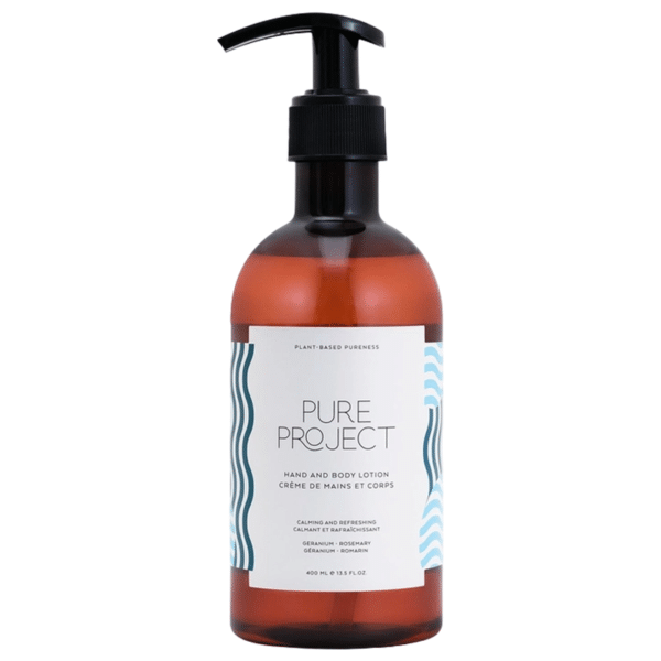 Lotiune pentru maini si corp Pure Project Geranium & Rosemary Hand & Body Lotion 400 ml