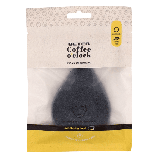 Coffee O'Clock konjac arcszivacs növényi rostból