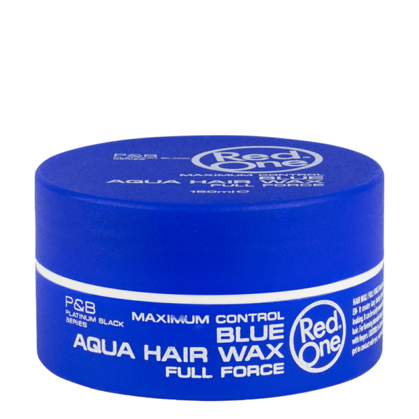 Ceara de par RedOne Full Force Aqua Hair Wax Blue 150 ml - albastru