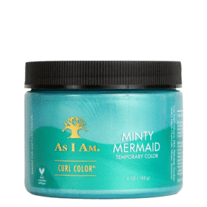 Vopsea Gel Culoare Temporara As I Am Curl Color Minty Mermaid 182 g - verde-menta