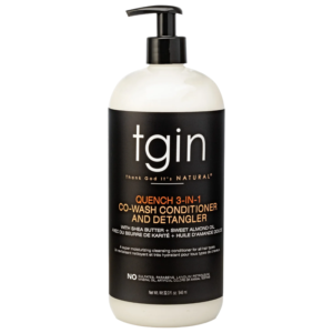 Balsam pentru spalare si descurcare TGIN Quench 3-in-1 Co-Wash Conditioner and Detangler 946 ml