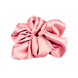 Elastic de par din satin - roz prafuit