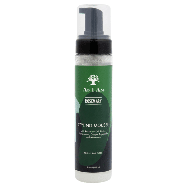 Spuma pentru styling cu ulei de rozmarin As I Am Rosemary Styling Mousse 237 ml