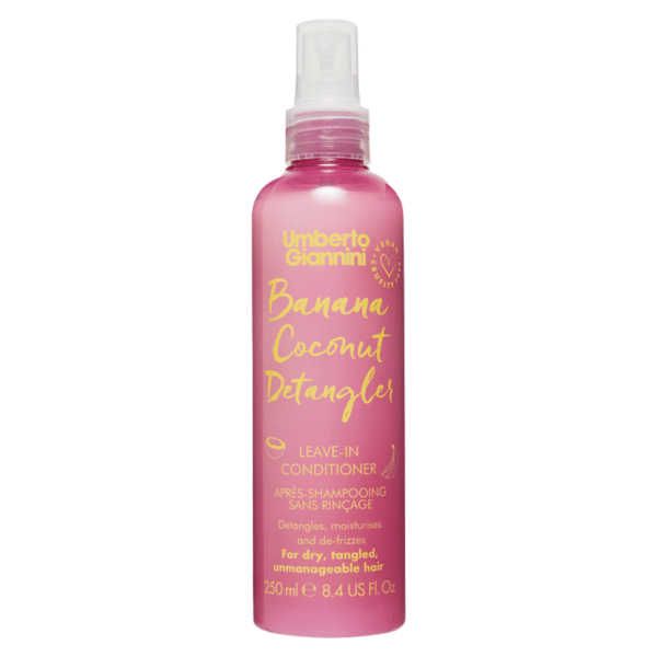 Balsam leave-in Umberto Giannini Banana Coconut Detangler 250 ml Umberto Giannini Banana Coconut Detangler Leave-In Conditioning Spray