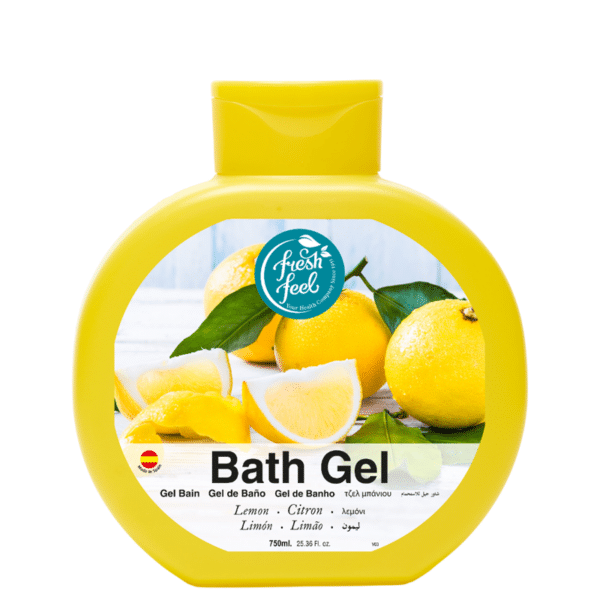 Fresh Feel Lemon Bath Gel 750 ml