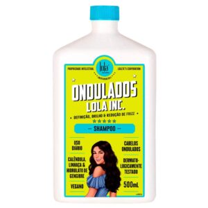 Lola Cosmetics Ondulados Lola Inc., sampon hullámos és göndör hajra 250 ml