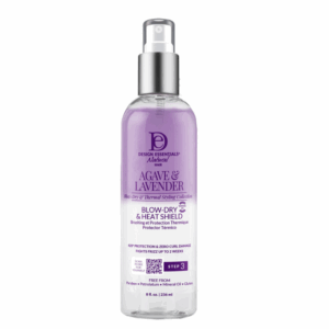 Design Essentials Agave & Lavender Blow-Dry & Heat Shield, hővédő spray 236 ml