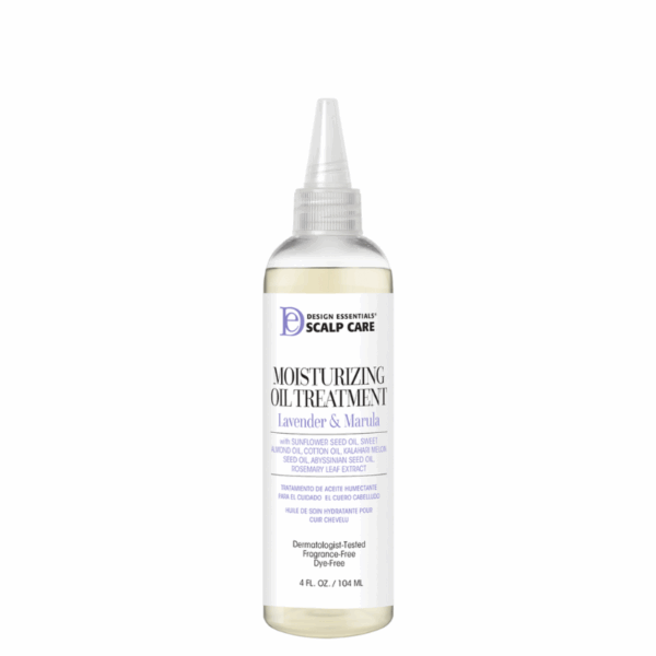 Design Essentials Scalp Care Moisturizing Oil Treatment, hidratáló olaj kezelés fejbőrre 104 ml