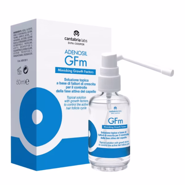 Hajhullás elleni kezelés növekedési faktorokkal Adenosil GFM Topikális Oldat 50ml